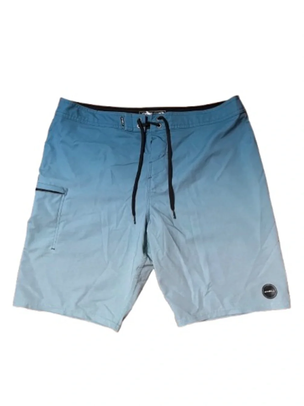 O’Neill Hyperfreak Men's Blue Ombre Swim Trunks - Boardshorts Size 34